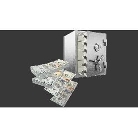 Money and Safe Collection V1 3D model